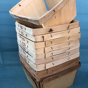 Vintage Strawberry gathering baskets